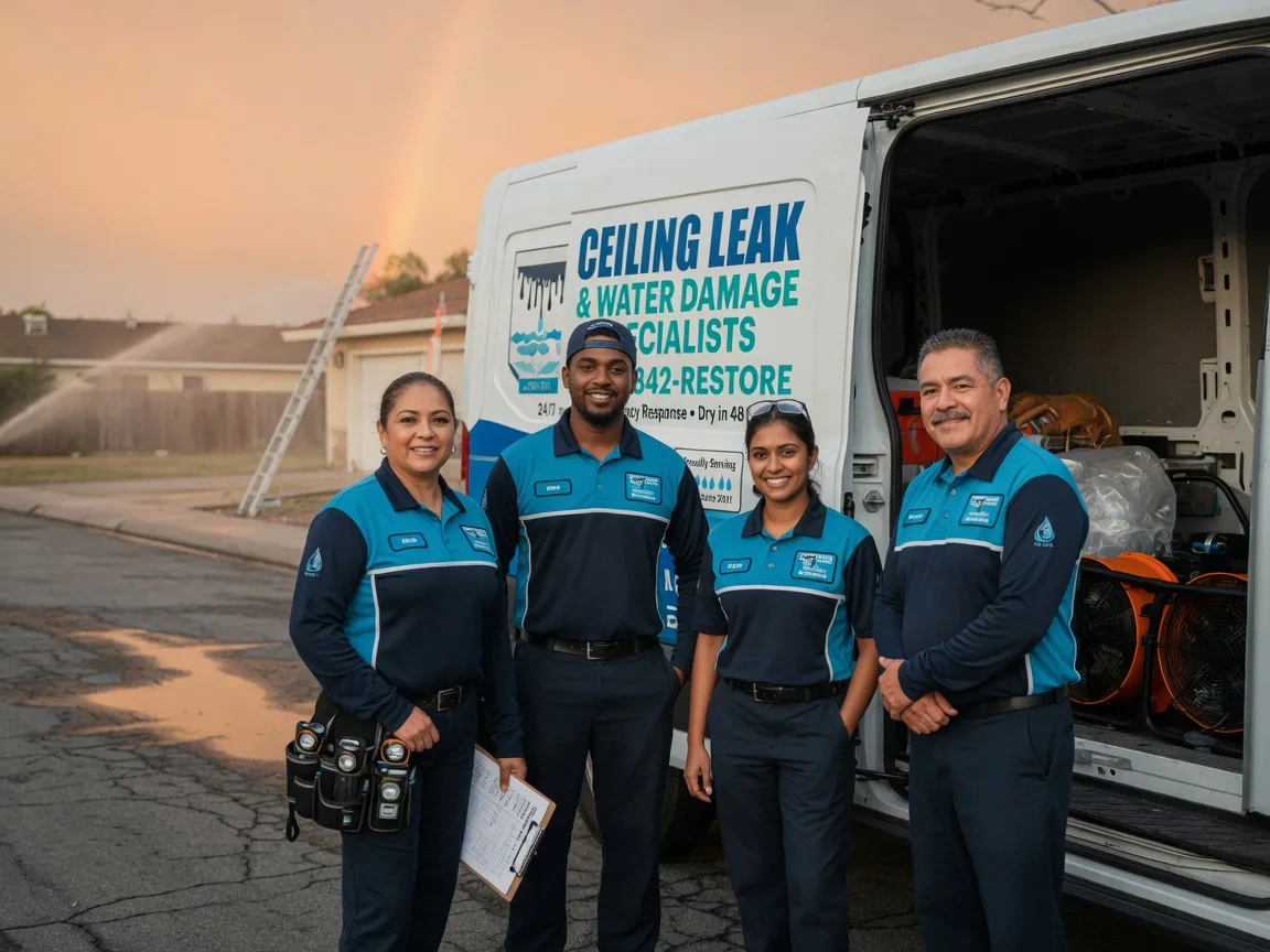 Ceiling Leak Cleanup company in Odessa, MN