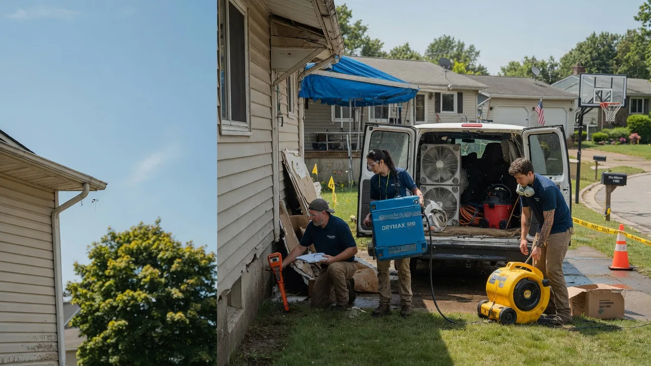 Ceiling Leak Cleanup in Odessa, MN near me